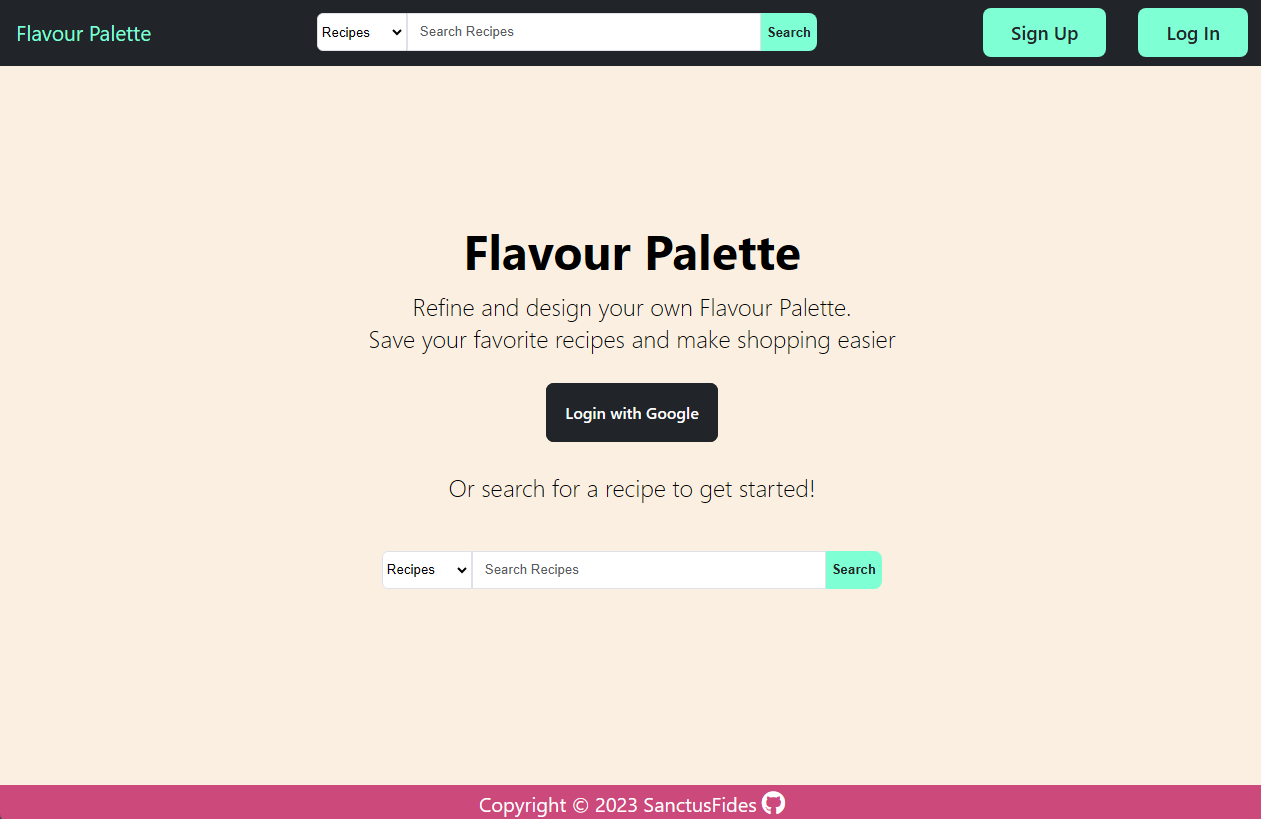 flavour palette web app thumbnail